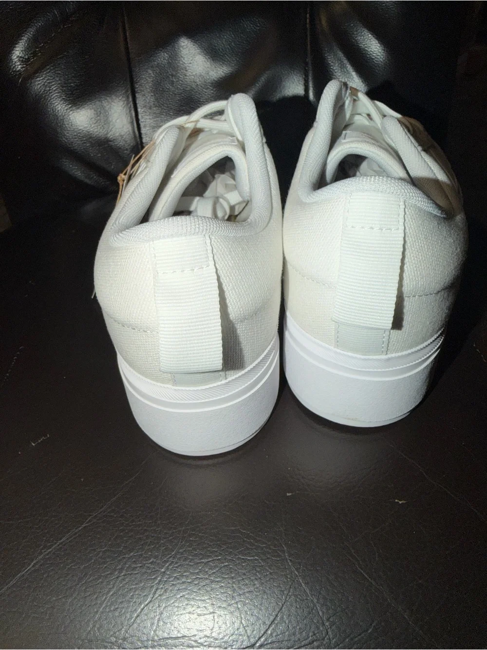adidas Women’s White Low-Top Canvas Sneaker